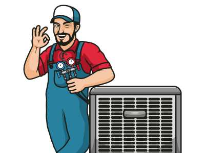 Professional HVAC Technician